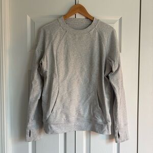 Lululemon Gray sweatshirt